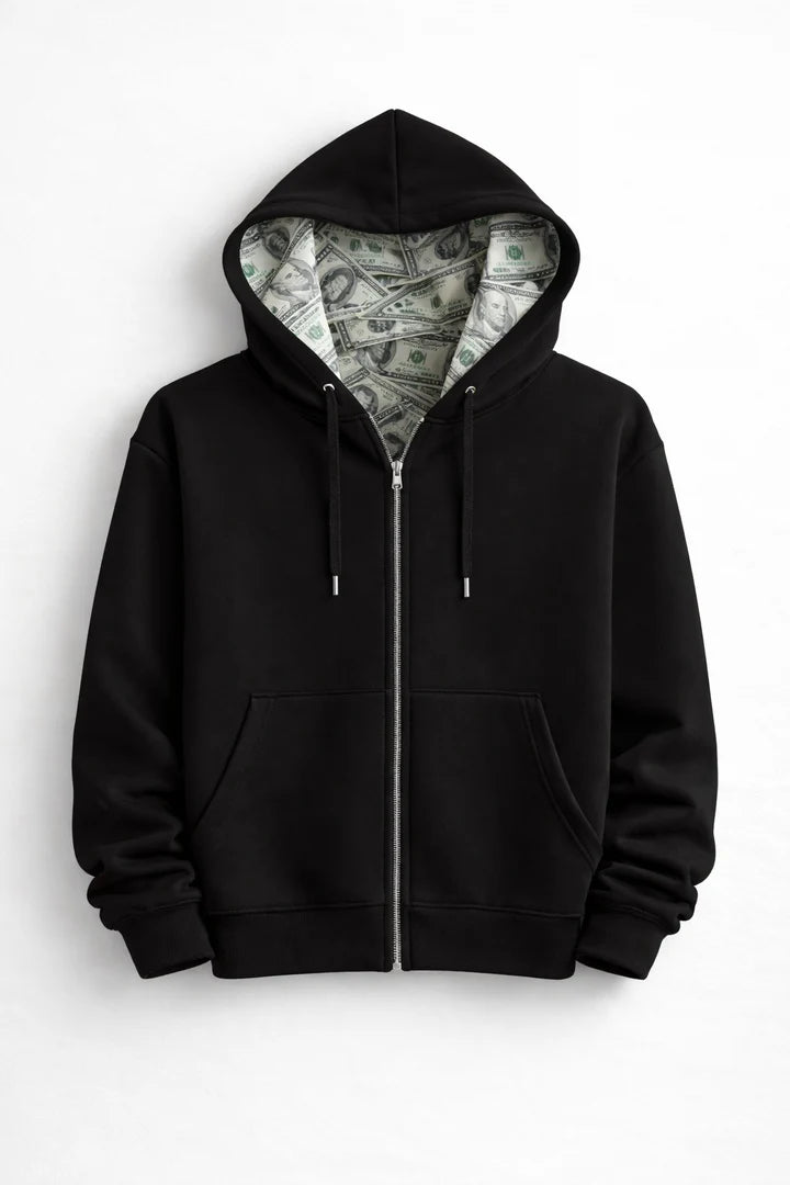 Cashlined Luxury Zip Hoodie